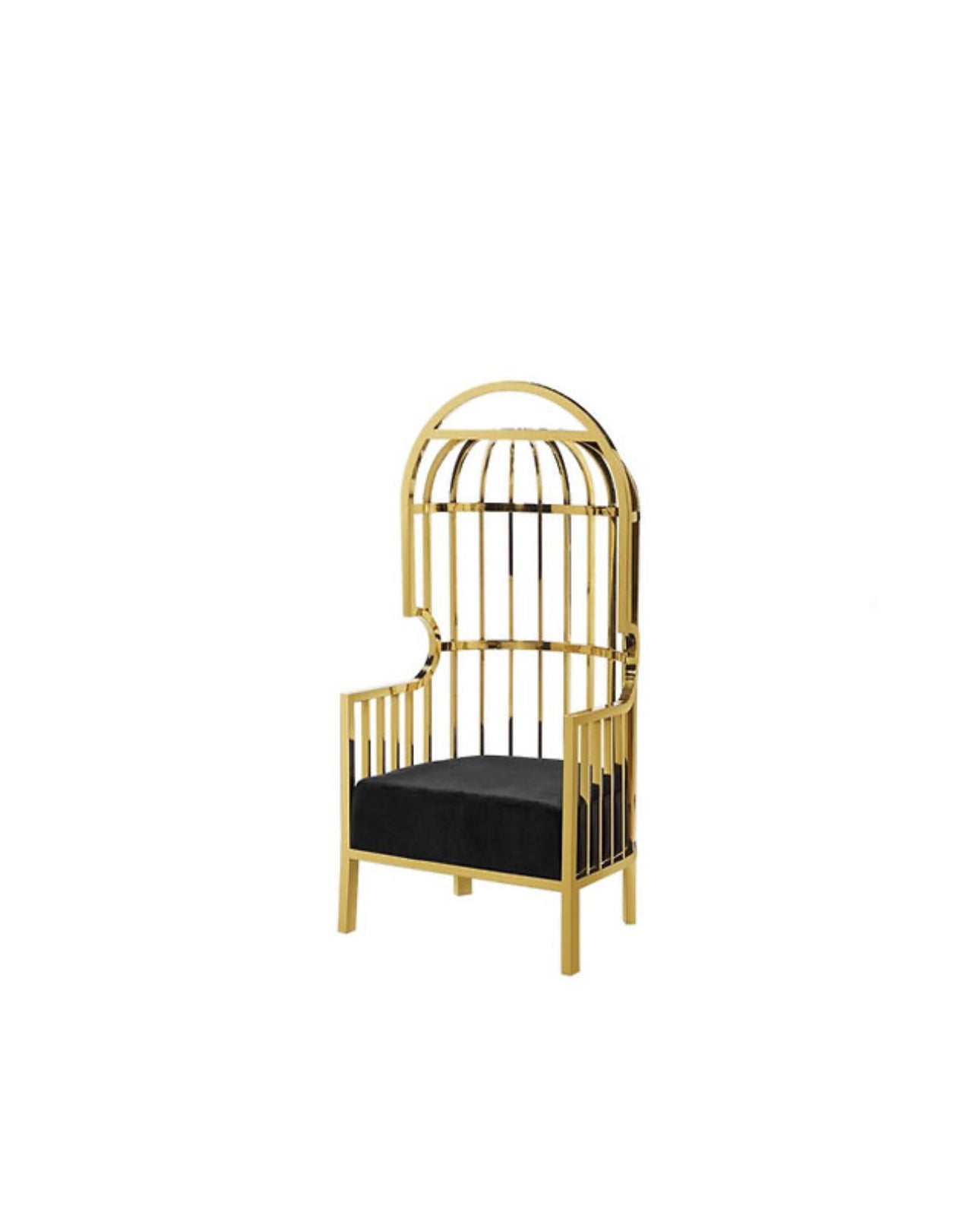 Infinity Velvet Accent Chair