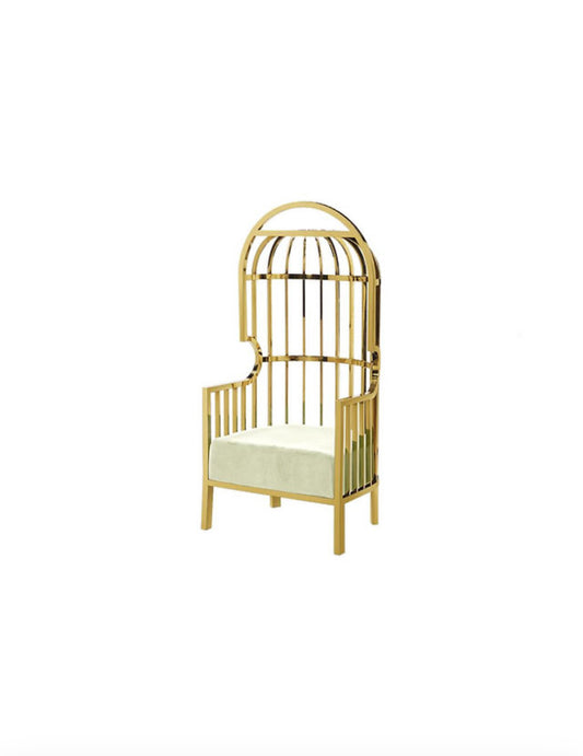 Infinity Velvet Accent Chair