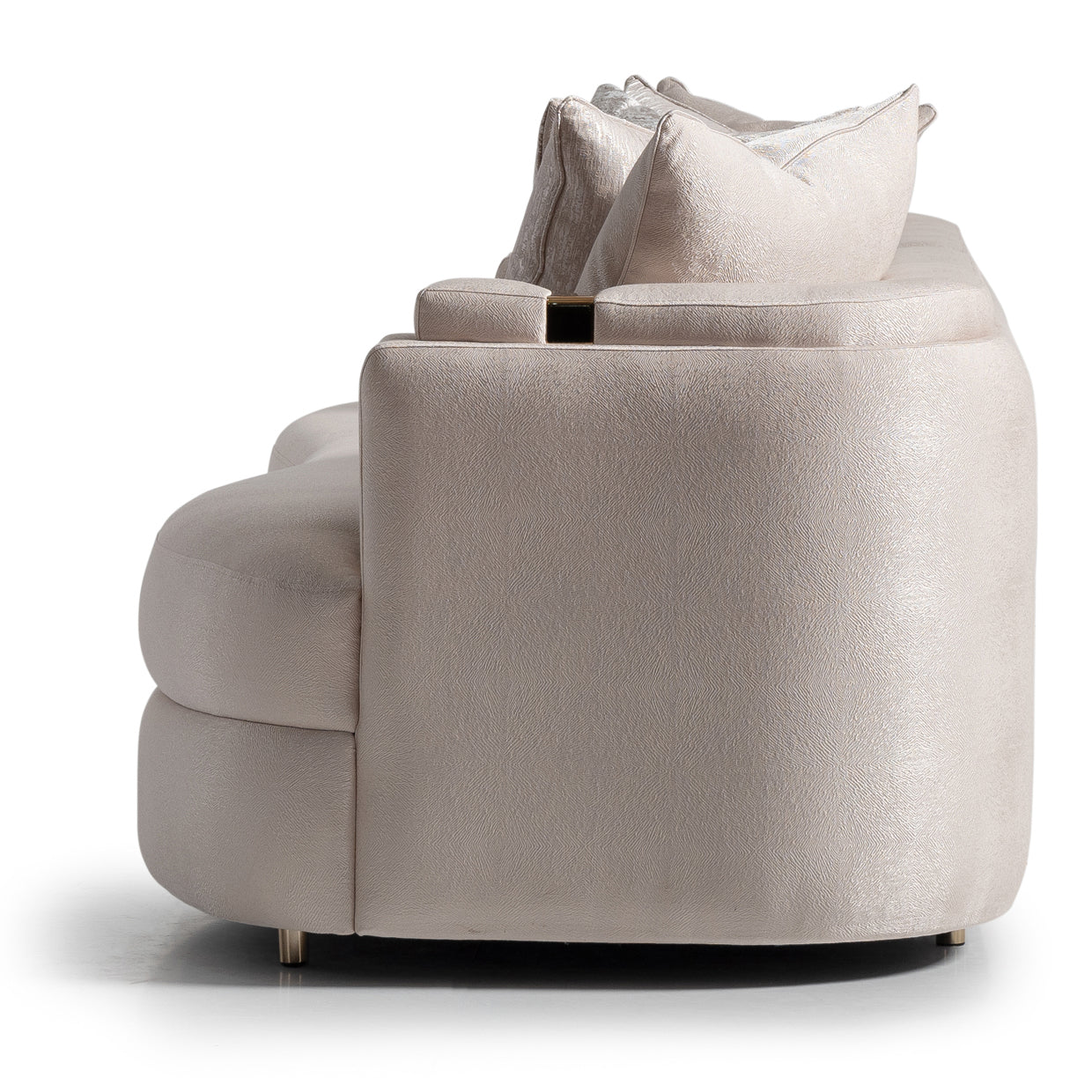 Carmela Mansion Sofa Almond Gold