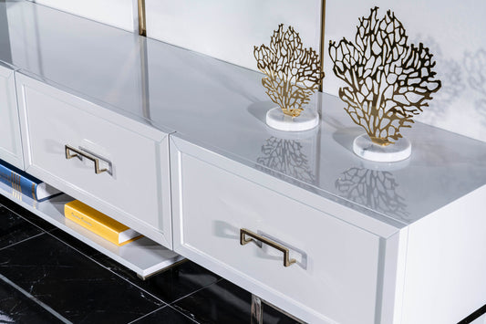 Asel Luxury Modern Dining Set - Elegant Table and Plush Chairs