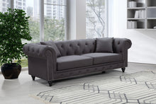 Load image into Gallery viewer, Chesterfield Linen Sofa
