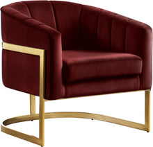 Load image into Gallery viewer, Carter Velvet Accent Chair
