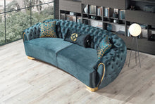 Load image into Gallery viewer, Victoria Velvet Sofa &amp; Loveseat
