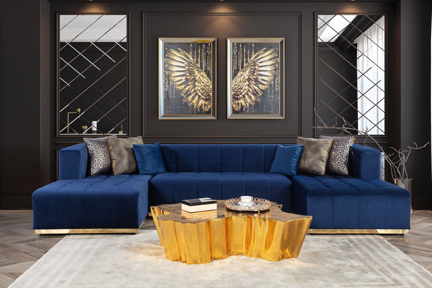 Elisha Gold Coffee Table [ETA: 12/30]