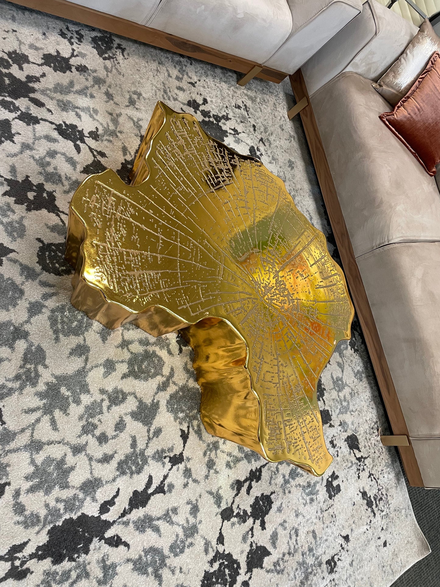 Elisha Gold Coffee Table [ETA: 12/30]