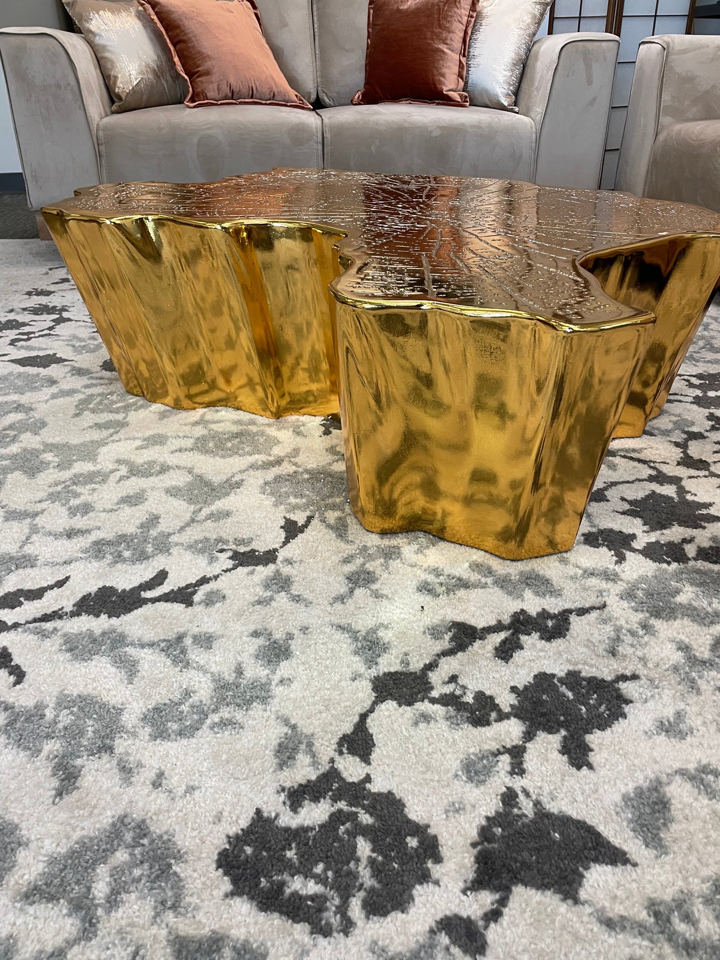 Elisha Gold Coffee Table [ETA: 12/30]