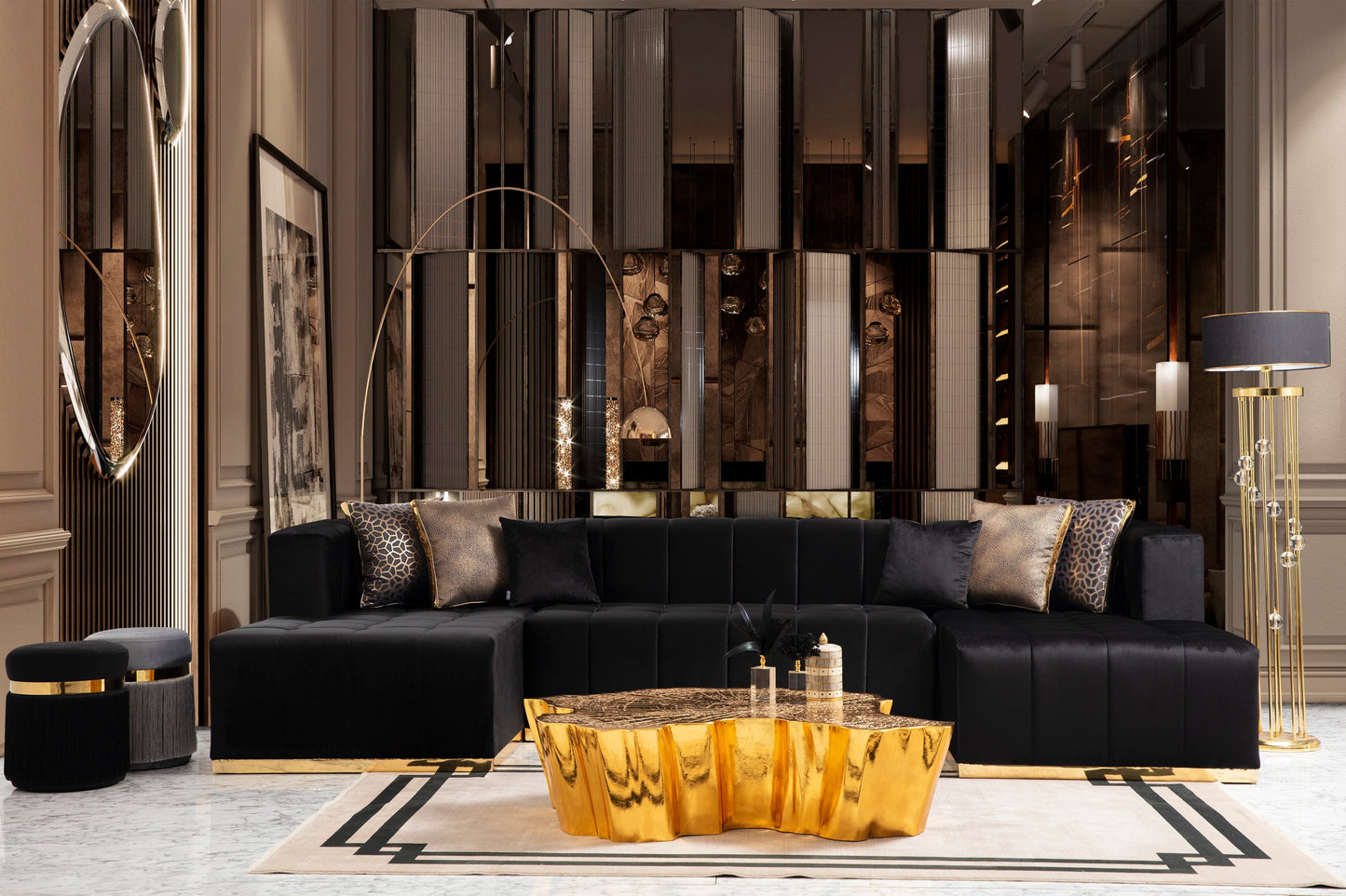 Elisha Gold Coffee Table [ETA: 12/30]