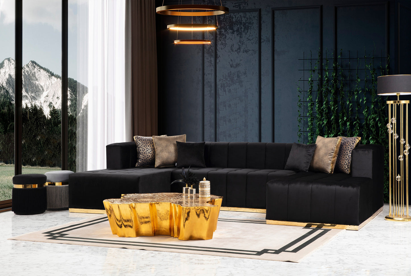 Elisha Gold Coffee Table [ETA: 12/30]