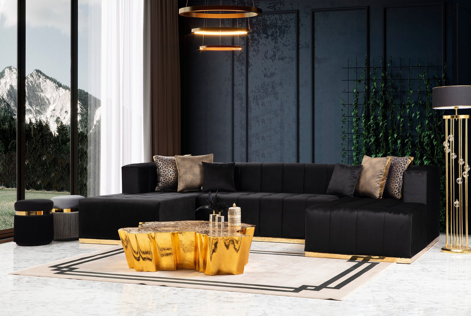 Elisha Gold Coffee Table [ETA: 12/30]