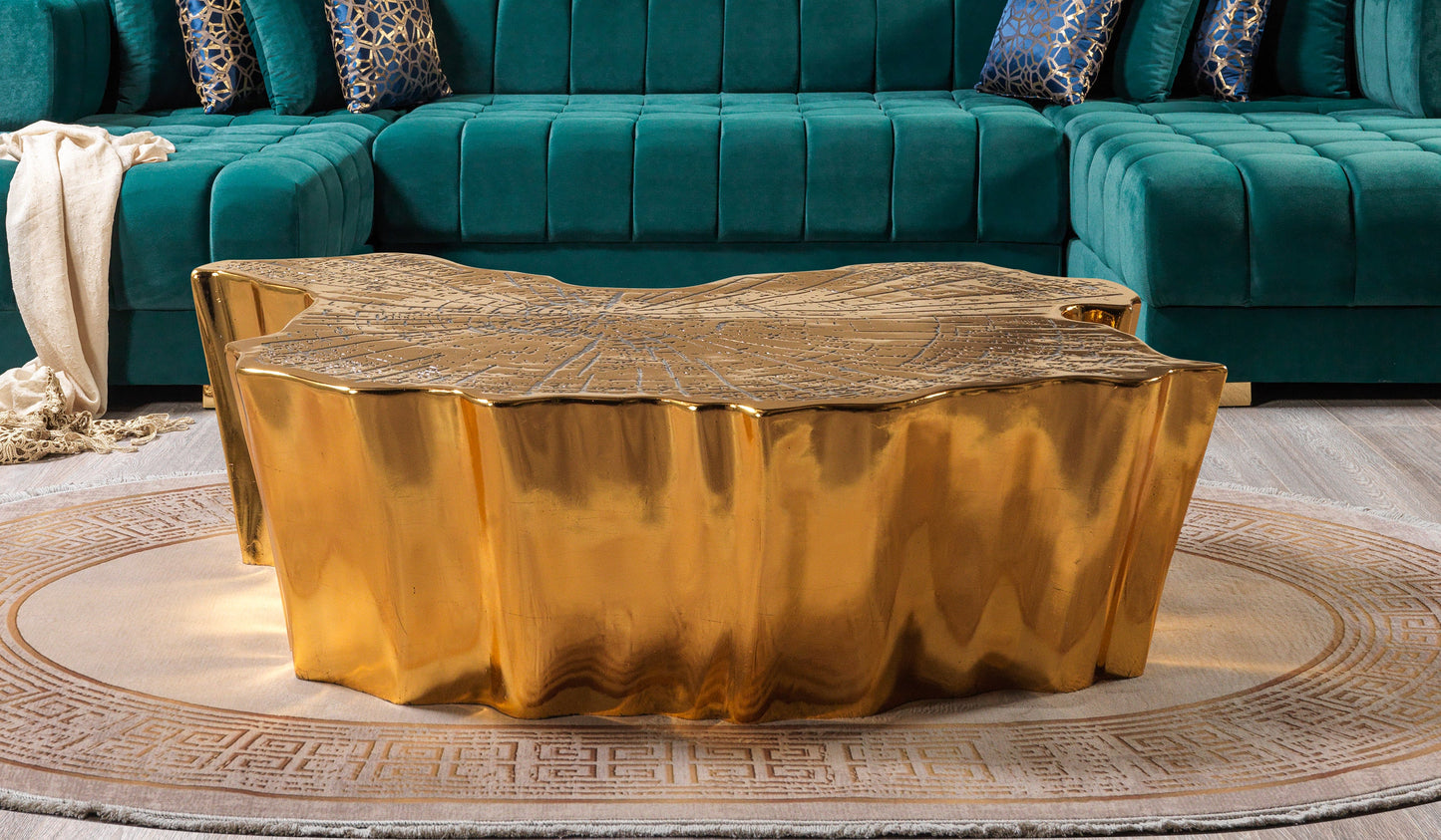 Elisha Gold Coffee Table [ETA: 12/30]