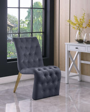 Load image into Gallery viewer, Curve Velvet Dining Chair (2)
