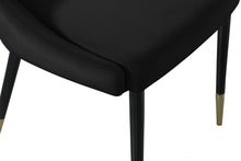 Load image into Gallery viewer, Sleek Velvet Dining Chair
