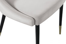 Load image into Gallery viewer, Sleek Velvet Dining Chair
