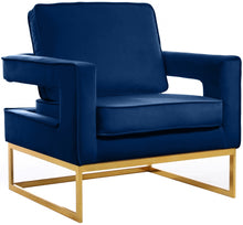 Load image into Gallery viewer, Noah Velvet Accent Chair
