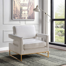 Load image into Gallery viewer, Amelia Leather Accent Chair
