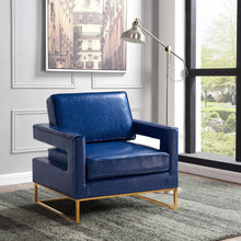Load image into Gallery viewer, Amelia Leather Accent Chair
