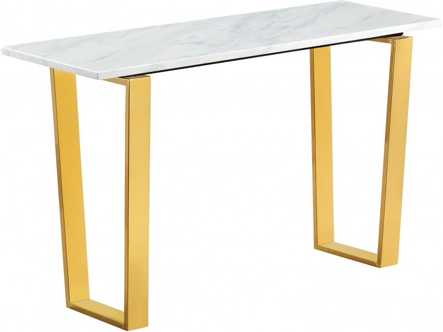 Cameron Gold Console Table