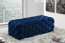 Load image into Gallery viewer, Casey Velvet Ottoman | Bench
