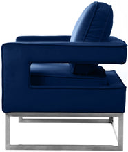 Load image into Gallery viewer, Noah Velvet Accent Chair
