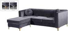 Load image into Gallery viewer, Eliana Velvet Reversible 2pc. Sectional
