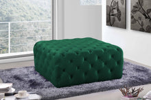 Load image into Gallery viewer, Ariel Velvet Ottoman | Bench
