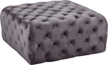 Load image into Gallery viewer, Ariel Velvet Ottoman | Bench
