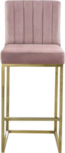 Load image into Gallery viewer, Giselle Velvet Counter Stool
