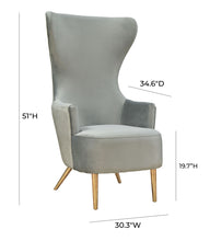 Load image into Gallery viewer, Lizzy Wingback Chair
