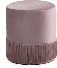 Load image into Gallery viewer, Teddy Velvet Ottoman | Stool
