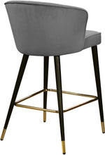 Load image into Gallery viewer, Cassie Velvet Counter Stool (2)

