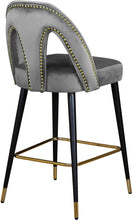 Load image into Gallery viewer, Akoya Velvet Counter Stool (2)
