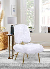 Load image into Gallery viewer, Magnolia Faux Fur Accent Chair
