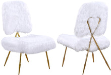Load image into Gallery viewer, Magnolia Faux Fur Accent Chair
