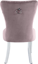 Load image into Gallery viewer, Miley Velvet Dining Chair with Acrylic Legs (2)
