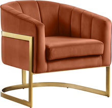 Load image into Gallery viewer, Carter Velvet Accent Chair
