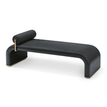 Load image into Gallery viewer, CADE DAYBED-GRAPHITE LEATHER
