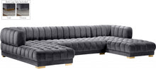 Load image into Gallery viewer, Gwen Velvet 3pc. Sectional
