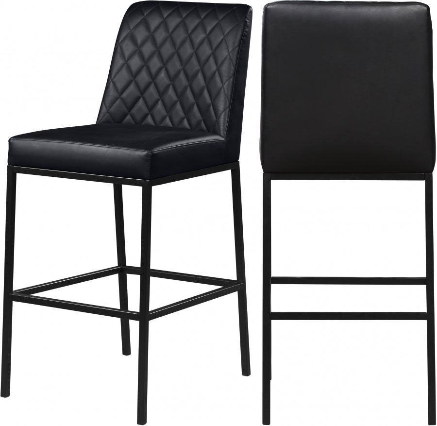 Bryce Faux Leather Bar Stool (2)