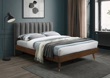 Load image into Gallery viewer, Vance Mid-Century Modern Polyester Linen Bed
