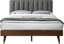 Load image into Gallery viewer, Vance Mid-Century Modern Polyester Linen Bed
