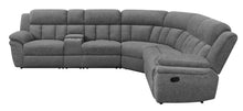 Load image into Gallery viewer, Bahrain 6-piece Upholstered Motion Sectional Charcoal
