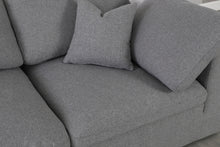 Load image into Gallery viewer, Serene Linen Deluxe Cloud Modular Down Filled Overstuffed 80&quot; Sofa
