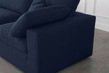 Load image into Gallery viewer, Serene Linen Deluxe Cloud Modular Down Filled Overstuffed 119&quot; Sofa
