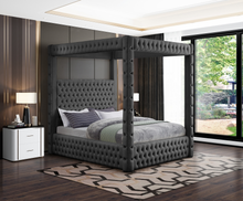 Load image into Gallery viewer, Royal Velvet Canopy Bed
