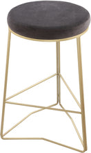 Load image into Gallery viewer, Tres Velvet Counter Stool
