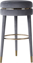Load image into Gallery viewer, Coral Velvet Swivel Counter Stool
