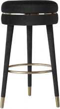 Load image into Gallery viewer, Coral Velvet Swivel Bar Stool
