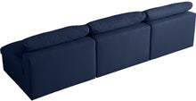 Load image into Gallery viewer, Serene Linen Deluxe Cloud Modular Down Filled Overstuffed 117&quot; Armless Sofa
