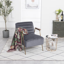 Load image into Gallery viewer, Woodford Velvet Accent Chair

