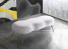 Load image into Gallery viewer, Nube Faux Sheepskin Fur Bench
